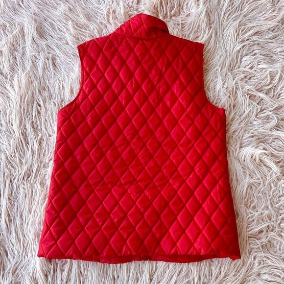 Red Puffer Vest - Picture 4 of 4